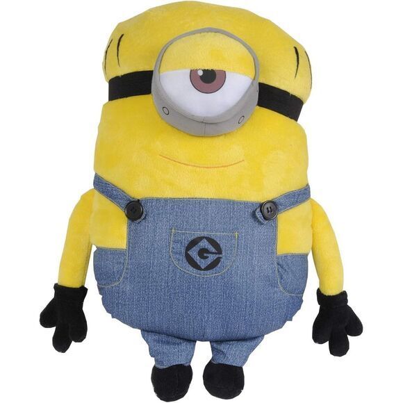 Despicable Me Minions Mel Shaped Soft Large Plush Cuddle Pillow NEW! - Picture 1 of 10